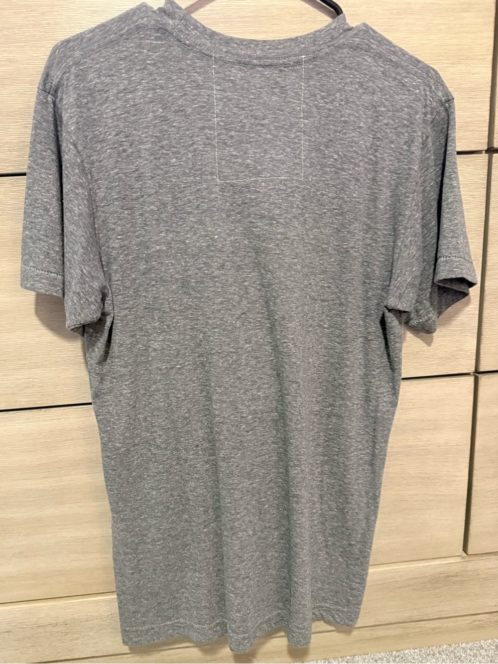 Aviator Nation Gray Tee with Black 'ROCK AND ROLL' Graphic - Picture 4 of 8